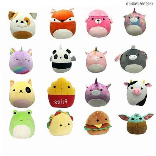 Squishmallow Kawaii Big Squish Animal Unicorn Piggy Dinosau0