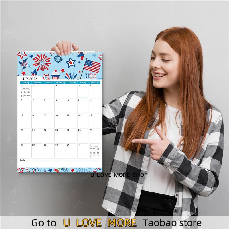 2025 2026 Calendar Planner Sheet Large Wall Calendar Monthly