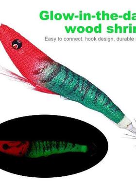 Squid Jig Baits Luminous Fishing Bait Lure Hook Fishing