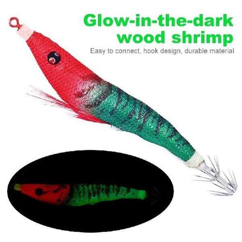 Squid Jig Baits Luminous Fishing Bait Lure Hook Fishing