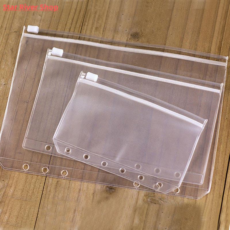 5pcs/lot File Organizer Storage Folder Standard Transparent