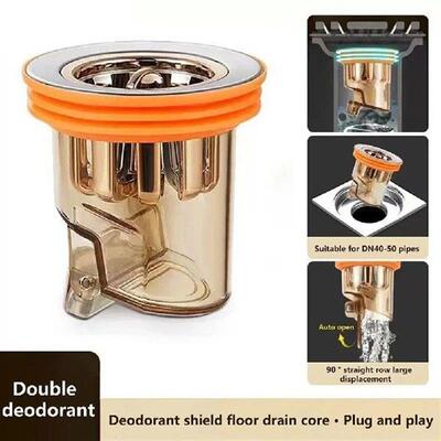 Toilet Insectproof Antiodor Deodorant Floor Drain Cover