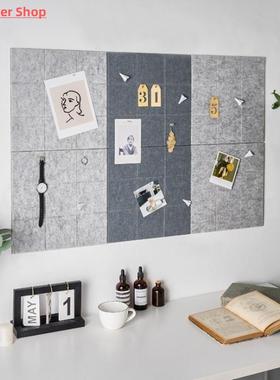 felt message board self adhesive nine grid background photo