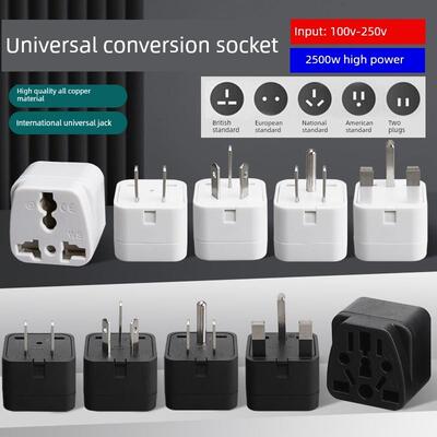 2023 New 3 pin chinese power plug adapter travel converter 1