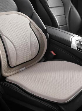 TPR冷凝胶通用透气耐磨汽车坐垫透气简约汽车用品护腰靠垫