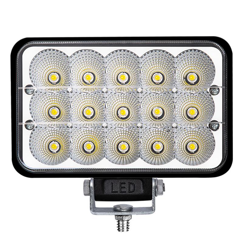 挖机大臂led灯24v大臂灯工程车铲车12伏超亮散光大灯挖掘机工作