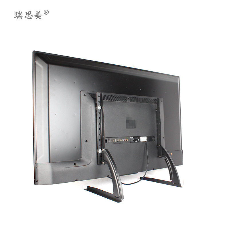 通用电视机底座桌面免打孔挂架小米索尼长虹32-65寸万能落地支架