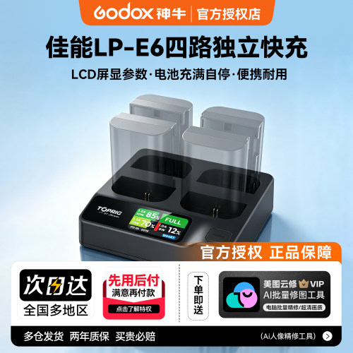 致迅TOPRIG四路充电器快充