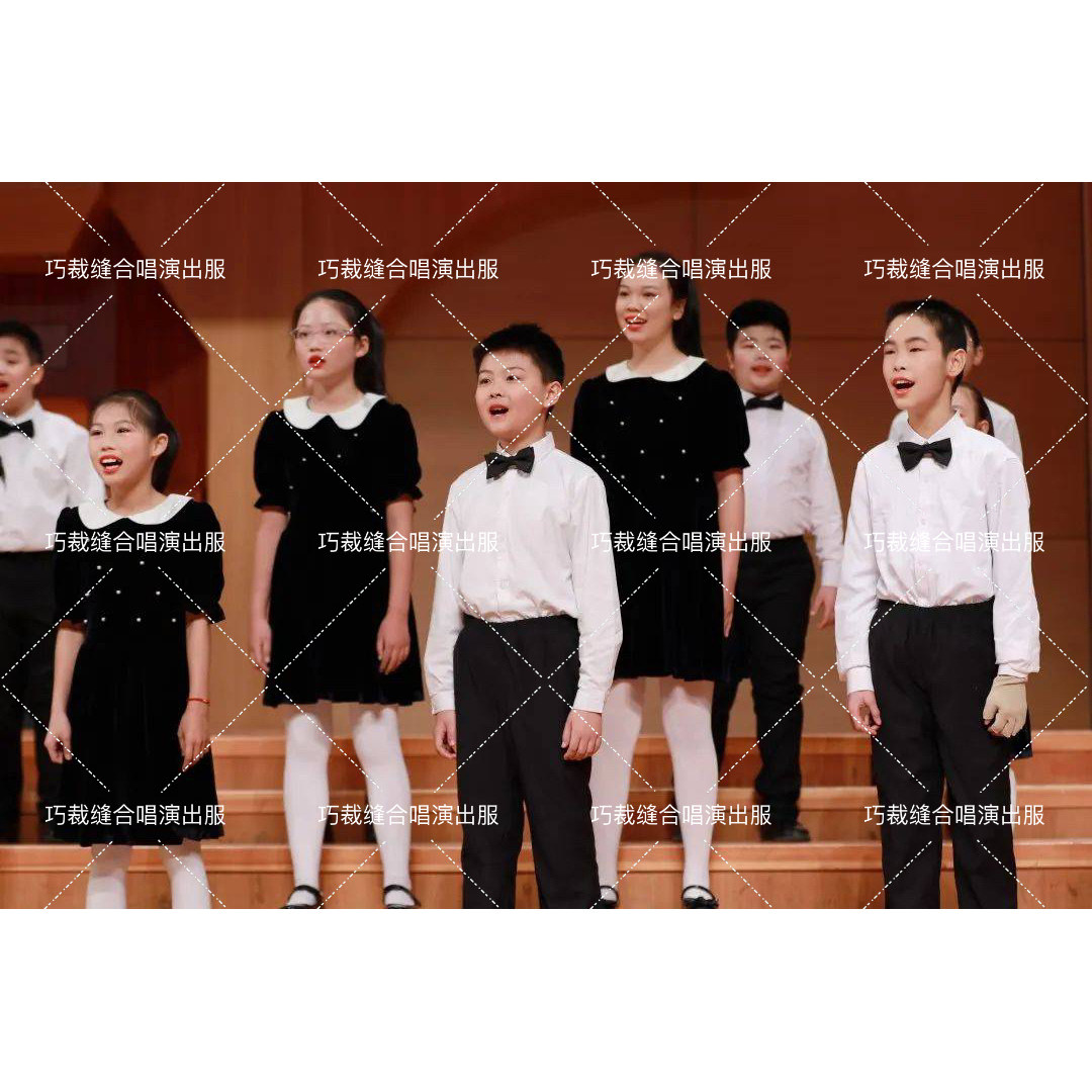 中学生小学生大合唱团表演服六一儿童演出服