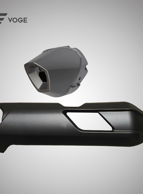 无极SR150GT 150T 150S原装排气管消声器装饰罩护罩防烫罩尾盖