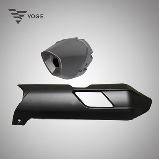 无极SR150GT 150T 150S原装排气管消声器装饰罩护罩防烫罩尾盖