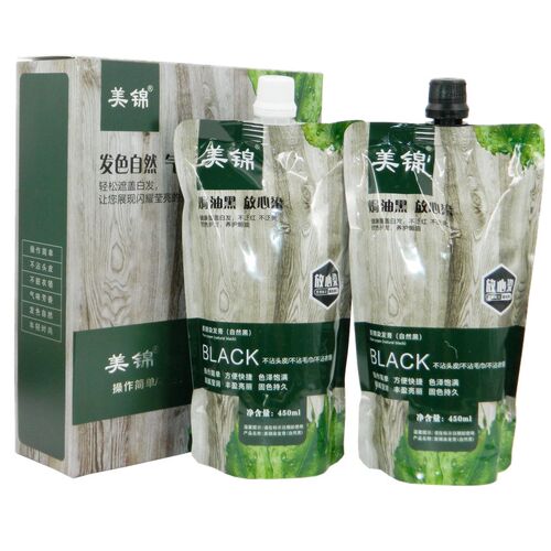 锦致植物生态黑发霜黑发剂