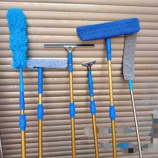 云霄洁擦玻璃神器家用擦玻璃器清洁擦窗器刮水器地刮伸缩杆擦玻璃