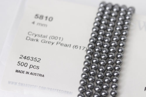 【5810/617深灰】奥地利施家水晶/珍珠散珠/手工diy/617深灰