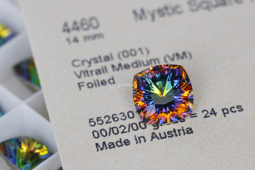 【4460/14mm】奥地利施家水晶/4460万花筒方钻/手工diy/一份两颗