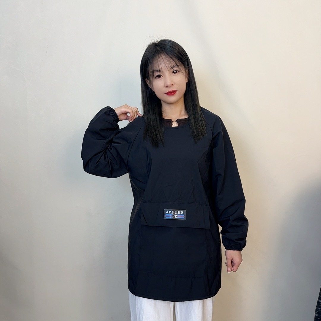 新款罩衣防泼水防油厨房做饭家用围裙短款反穿衣上班工作服长袖,家庭/个人清洁工具,围裙,淘宝优惠券,粉丝福利购,淘宝优惠卷