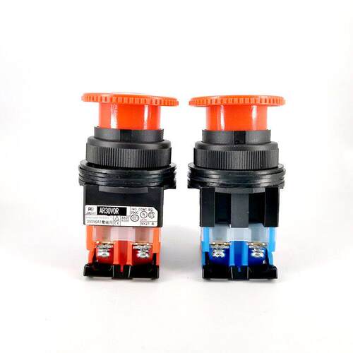 AR30VOR-11R/02R急停自锁旋转覆位 停止按钮开关AR30V0R/V5R富士