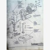 大连长江ESM款 零件大洋裁剪机零件图.配件 裁剪机电剪刀配件