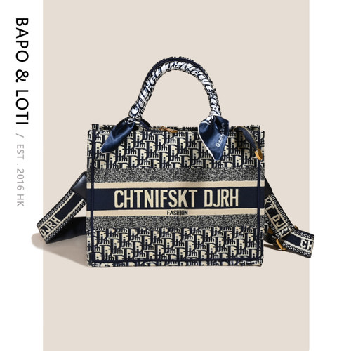 bapoloti托特包刺绣欧美时尚