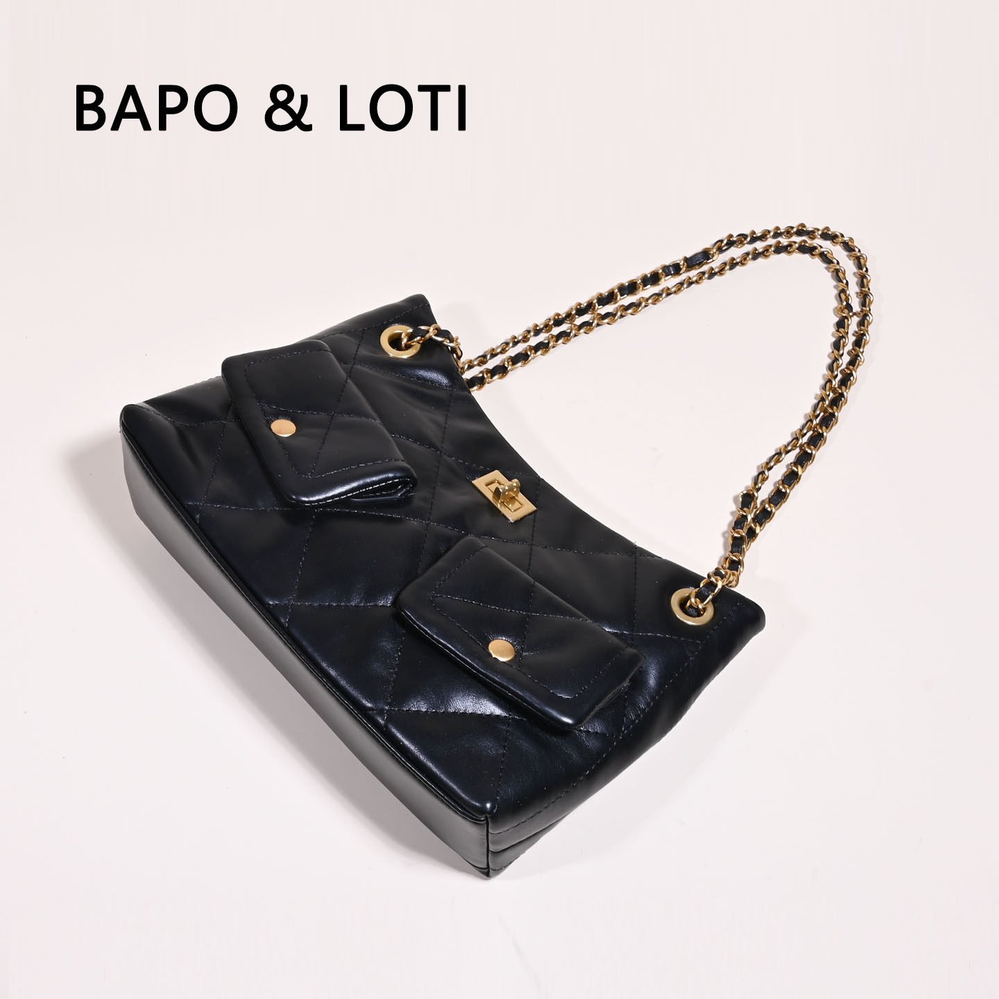 小香风菱格链条腋下包女hobo包2026新款百搭通勤大容量单肩斜挎包,箱包皮具/热销女包/男包,腋下包,淘宝优惠券,粉丝福利购,淘宝优惠卷