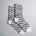202300240 Vt All-Printed White Towel