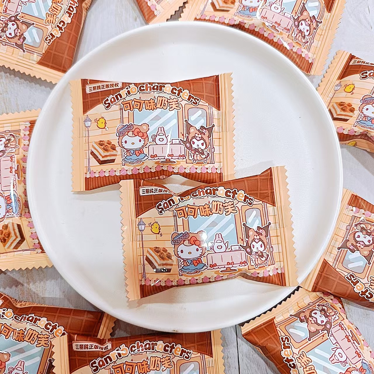 三丽欧SLO71可可味奶芙结婚庆喜糖高档伴手礼午后休闲茶点批发,零食/坚果/特产,喜糖,淘宝优惠券,粉丝福利购,淘宝优惠卷