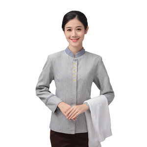 长袖物业阿姨套装秋冬保洁工作服