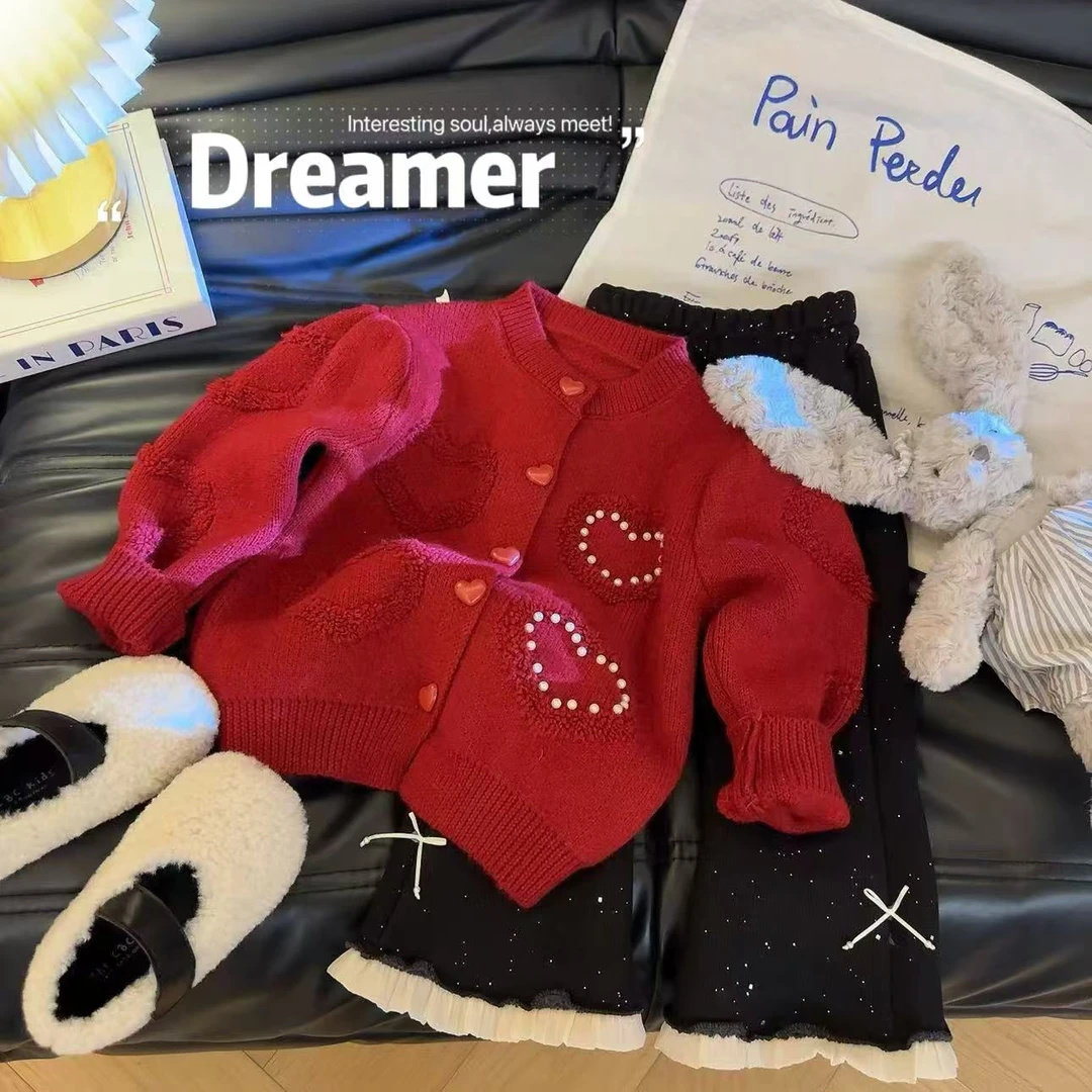 【压轴年货】女童爱心重工钉珠开衫毛衣2026冬季新款6618轩,童装/婴儿装/亲子装,毛衣/针织衫,淘宝优惠券,粉丝福利购,淘宝优惠卷