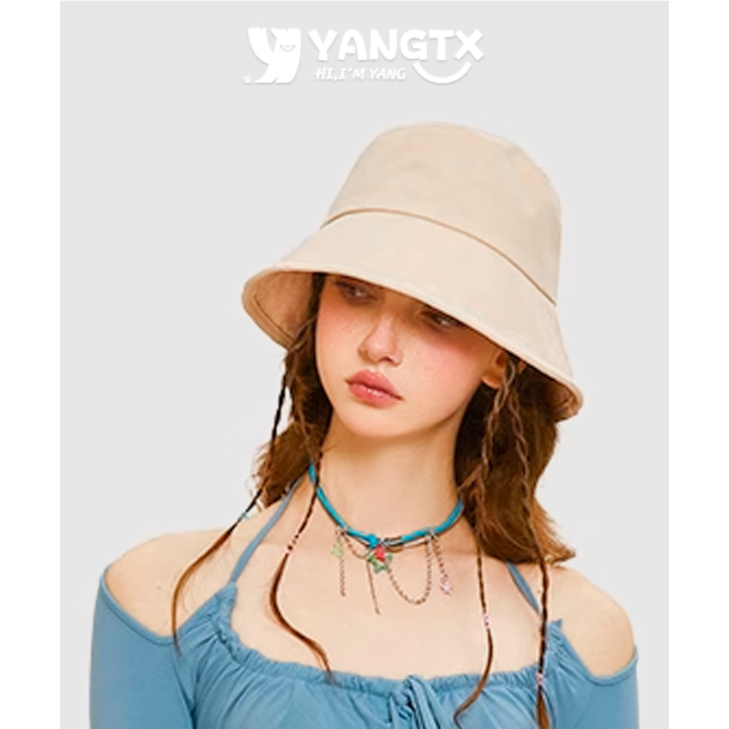 杨同学防紫外线渔夫帽遮阳大头围