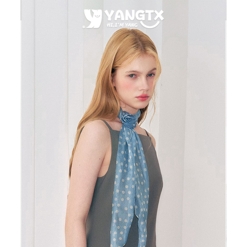 【杨同学】绑发带百搭长条围巾