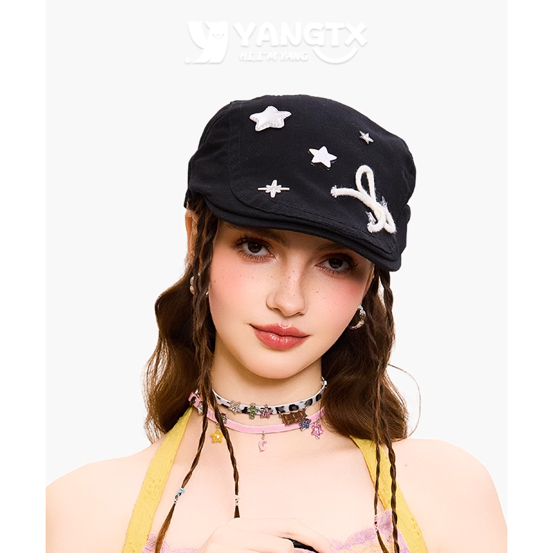 显脸小复古可爱蝴蝶结杨同学y2k