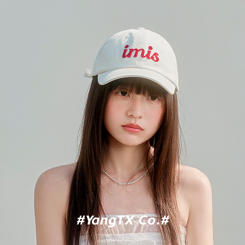 杨同学新潮imis字母刺绣帽子