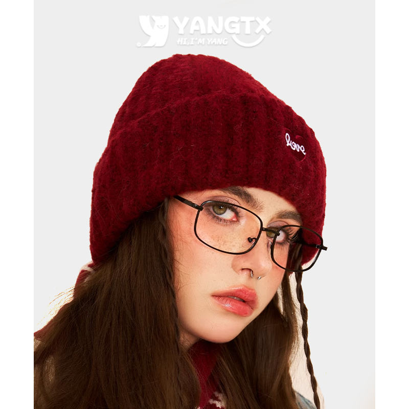 【杨同学】显脸小针织帽