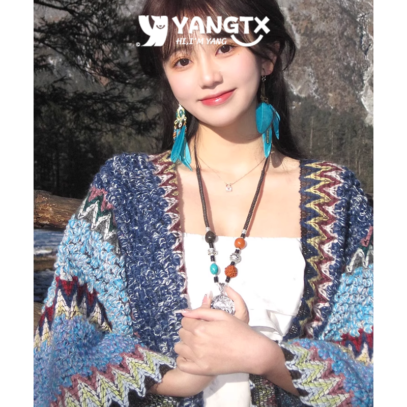 春秋冬休闲女性百搭披肩