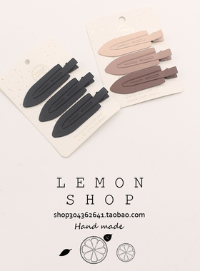 无痕发夹鸭嘴夹刘海夹前额新款侧边夹碎发一字夹后脑勺女夏季发饰