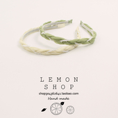 珍珠发箍麻花发卡绿色头箍高级感夏天森系仙女2025年新款 网红发饰