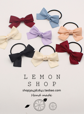 红色蝴蝶结发夹鸭嘴夹发圈发绳头绳边夹刘海夹网红ins头饰发卡女