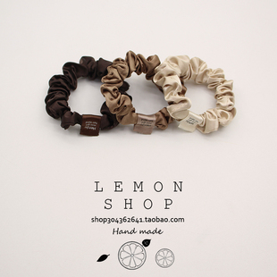 3件套小肠发绳韩系简约大肠发圈复古高级感头花头绳新款 发饰头饰