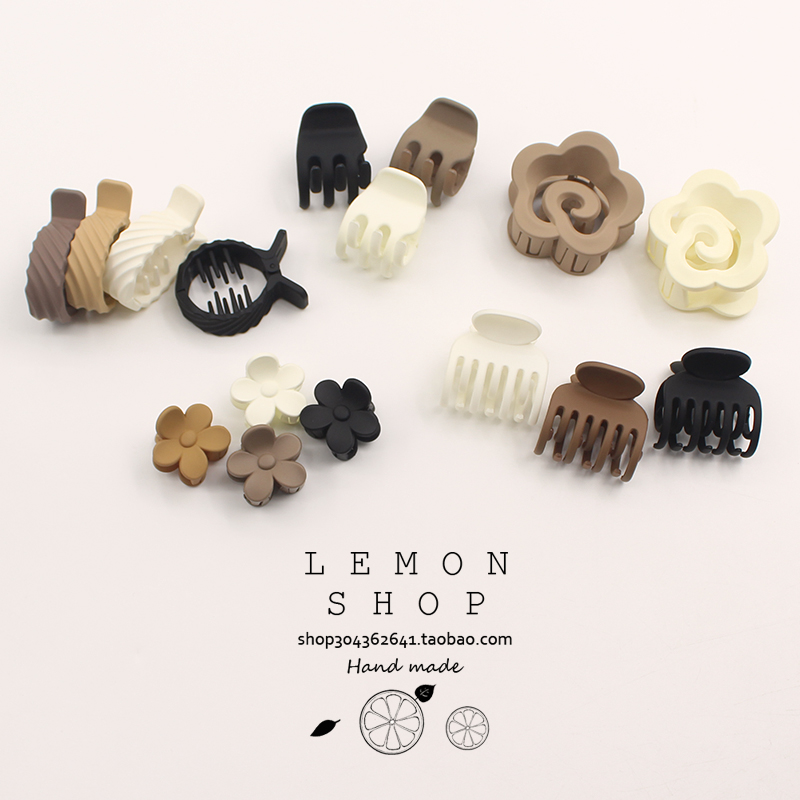 高马尾抓夹固定神器下垂发卡