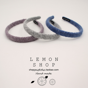 毛绒发箍女高级感百搭细款头箍秋冬新款网红发饰高级感发卡头饰品