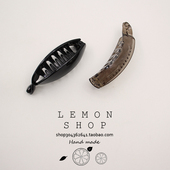 法式 复古香蕉夹发量少马尾夹扭扭夹竖夹发卡夹子发夹头饰发夹发饰