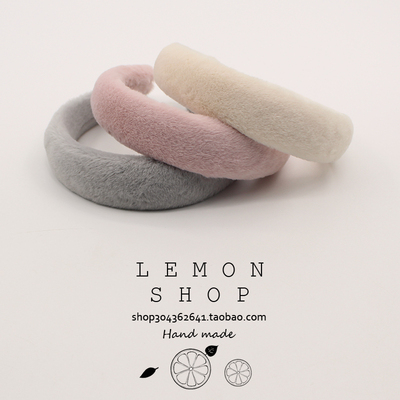 毛绒发箍秋冬可爱洗脸网红