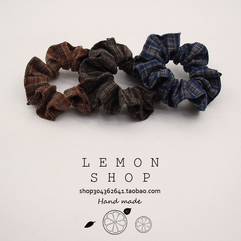 法式格纹布艺大肠发圈女高弹力发饰头绳扎头发橡皮筋网红新款发绳,饰品/流行首饰/时尚饰品新,发饰,淘宝优惠券,粉丝福利购,淘宝优惠卷