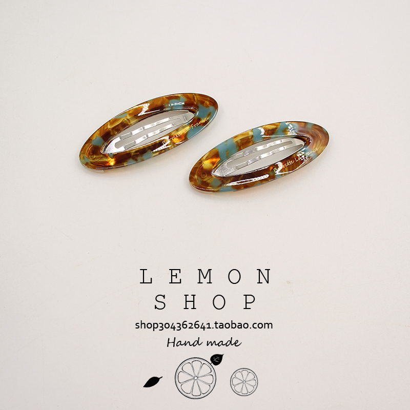 醋酸边夹bb夹发夹女后脑勺刘海夹韩国侧边发卡夹子2025年新款头饰