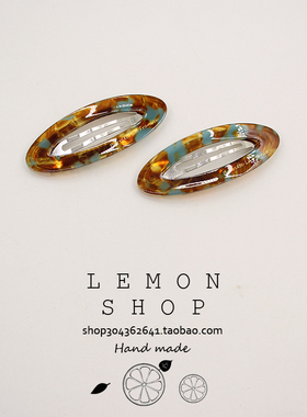 醋酸边夹bb夹发夹女后脑勺刘海夹韩国侧边发卡夹子2025年新款头饰