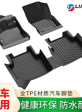 适用福特新老福克斯睿斯Ford致胜锐际界嘉年华翼虎tpe汽车脚垫