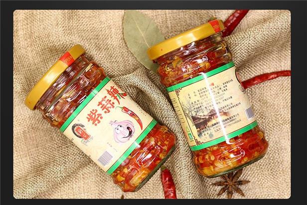 江西特产朝天椒辣紫蒜辣酱
