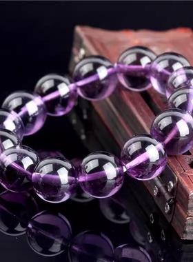 原矿紫水晶手链男女款水晶手链紫