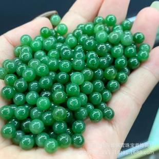 和田碧玉半孔单珠 料子细腻水润 性价比超高 适合各种镶嵌设计