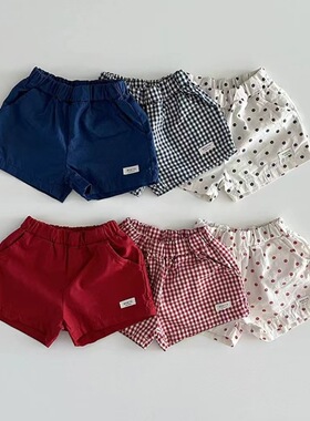 2026夏季婴幼儿热裤宝宝短裤男女童五分裤中小童运动裤薄款休闲裤